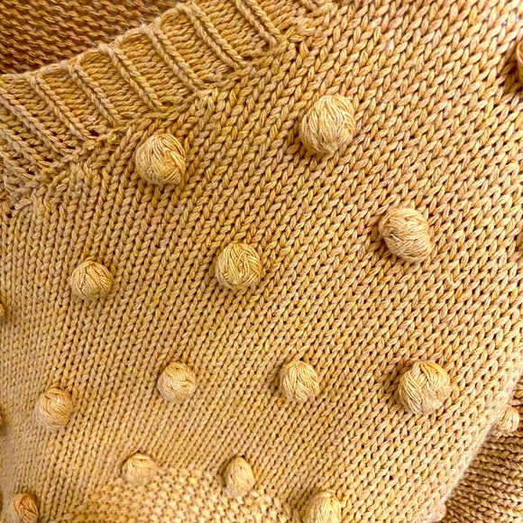 Nectar Cropped Knit Sweater with Bell Sleeves - Picture 4 of 6